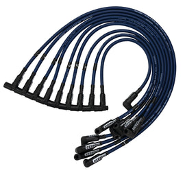 MOROSO 73677 Ultra 40 Plug Wire Set SBC Sprint Car Blue