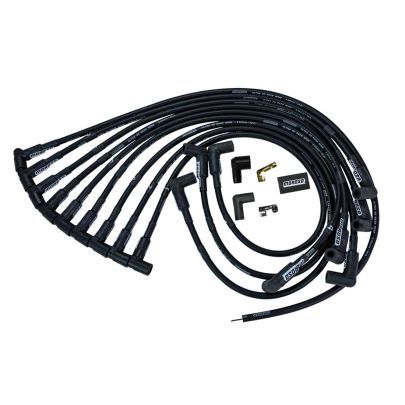 MOROSO 73707 Ultra 40 Plug Wire Set SBC Over V/C HEI  Black