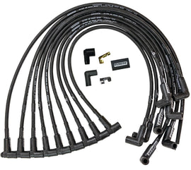MOROSO 73728 MOROSO Ultra 40 Spark Plug Wire Set for Big Block Chevy - 8.65 mm Spiral Core, 135-Degree Boot, HEI Style Terminals
