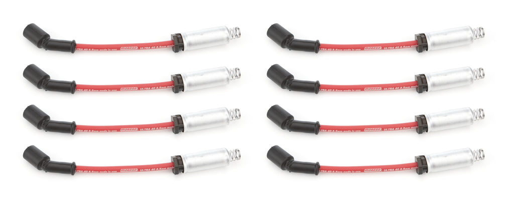 MOROSO 73740 Ultra 40 Wire Set 8.5mm GM LS/LT 9.75 Red