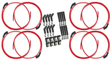 Load image into Gallery viewer, MOROSO 73751 MOROSO Ultra 350 Spark Plug Wire Set for GM LS and LT-Series Engines, Red, 8mm Spiral Core