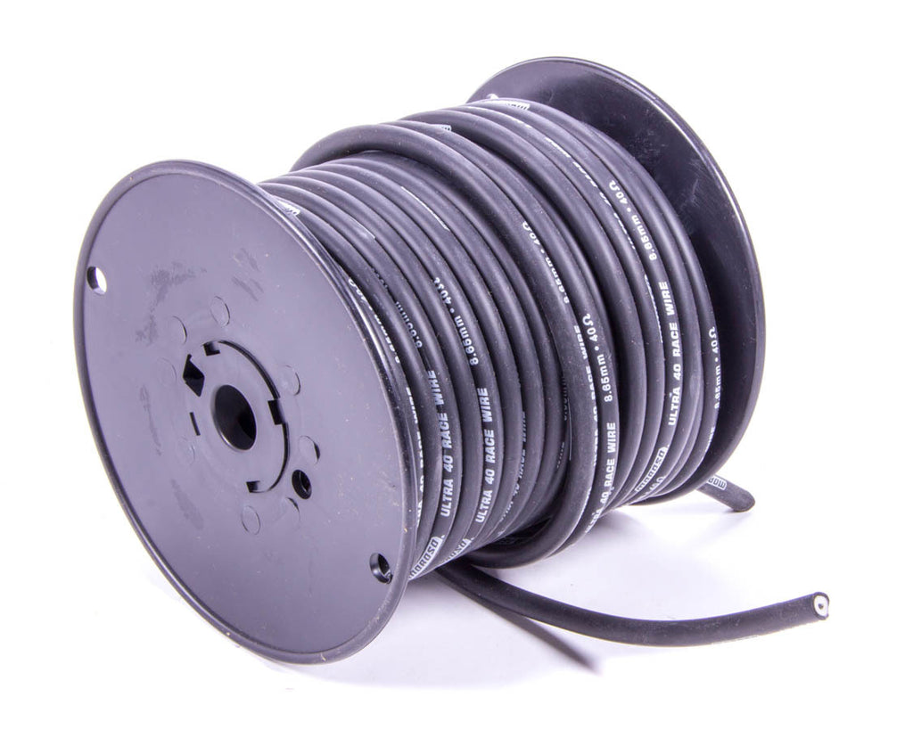 MOROSO 73838 Ultra 40 Ignition Wire Black 100ft Spool