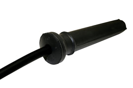 MOROSO 73839 Ultra 40 Plug Wire Set - Black Unsleeved