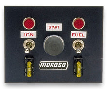 Load image into Gallery viewer, MOROSO 74130 Toggle Switch Panel 4in x 5in - Black Finish