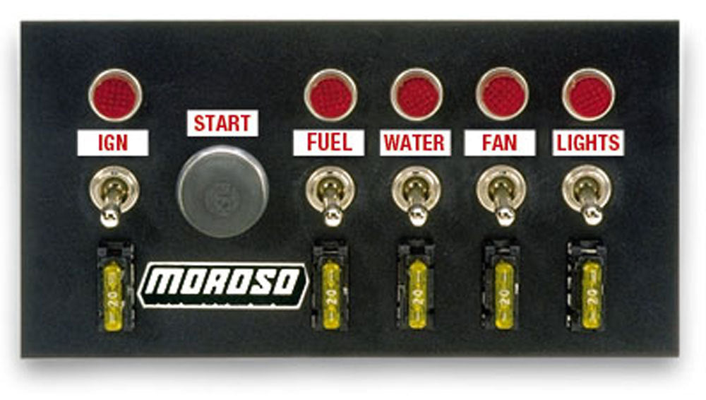 MOROSO 74131 Drag Race Panel