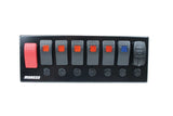 MOROSO 74196 Switch Panel Rocker LED w/USB & Breaker