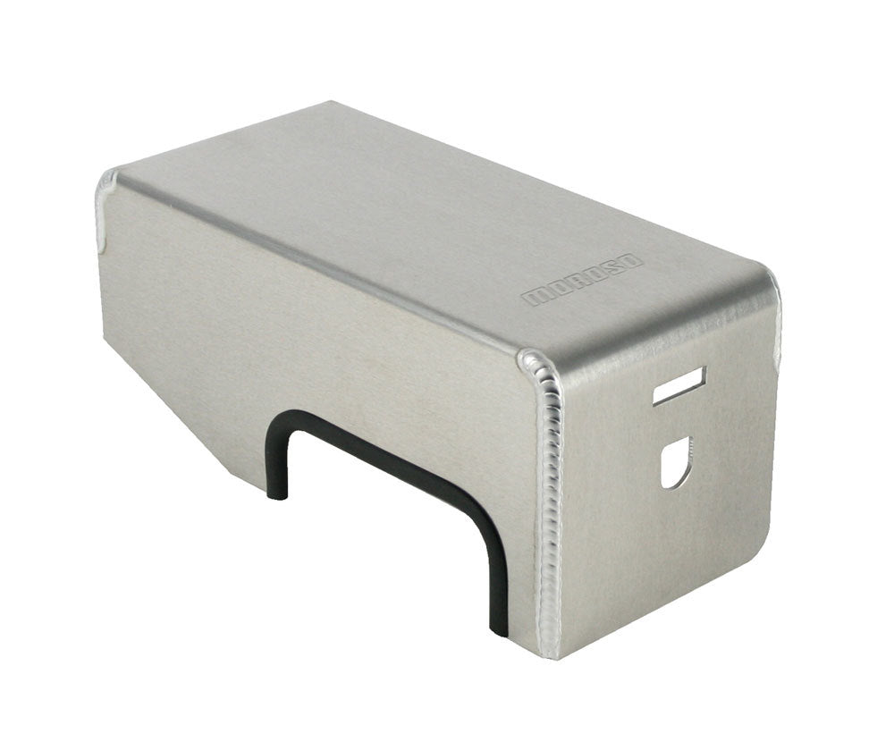 MOROSO 74220 Aluminum Fuse Box Cover - 05-Up Mustang GT