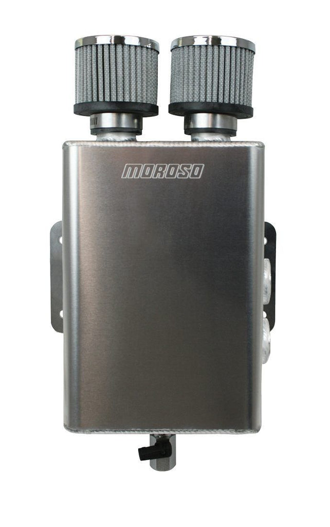 MOROSO 85392 Air/Oil Separator Tank 2-Breathers / 2 16an Fem