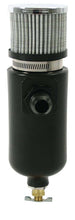 Load image into Gallery viewer, MOROSO 85402 Breather Tank 1qt w/10an Fitting - Poly - Black