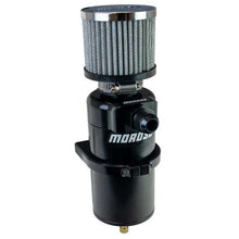 Load image into Gallery viewer, MOROSO 85411 MOROSO 85411 Breather Tank/Catch Can with 10AN Male Inlet, Aluminum, Black Anodized Finish