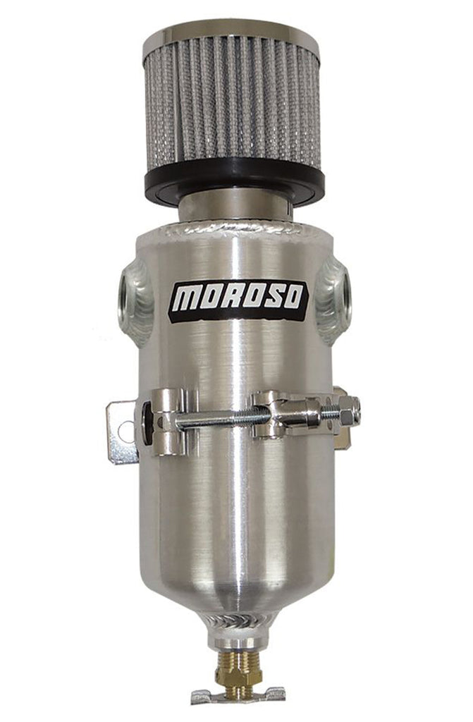 MOROSO 85455 Alm. Breather Tank Kit 3-1/8 Dia x 11-1/2 AOL