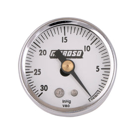 MOROSO 89610 1-1/2 Vacuum Gauge - 0-30HG