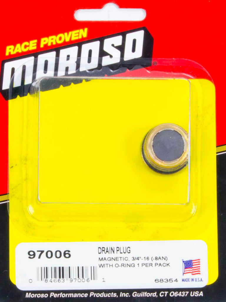 MOROSO 97006 Magnetic Drain Plug - 3/4-16