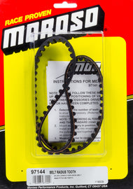 MOROSO 97144 Radius Tooth Drive Belt - 25.2 Long