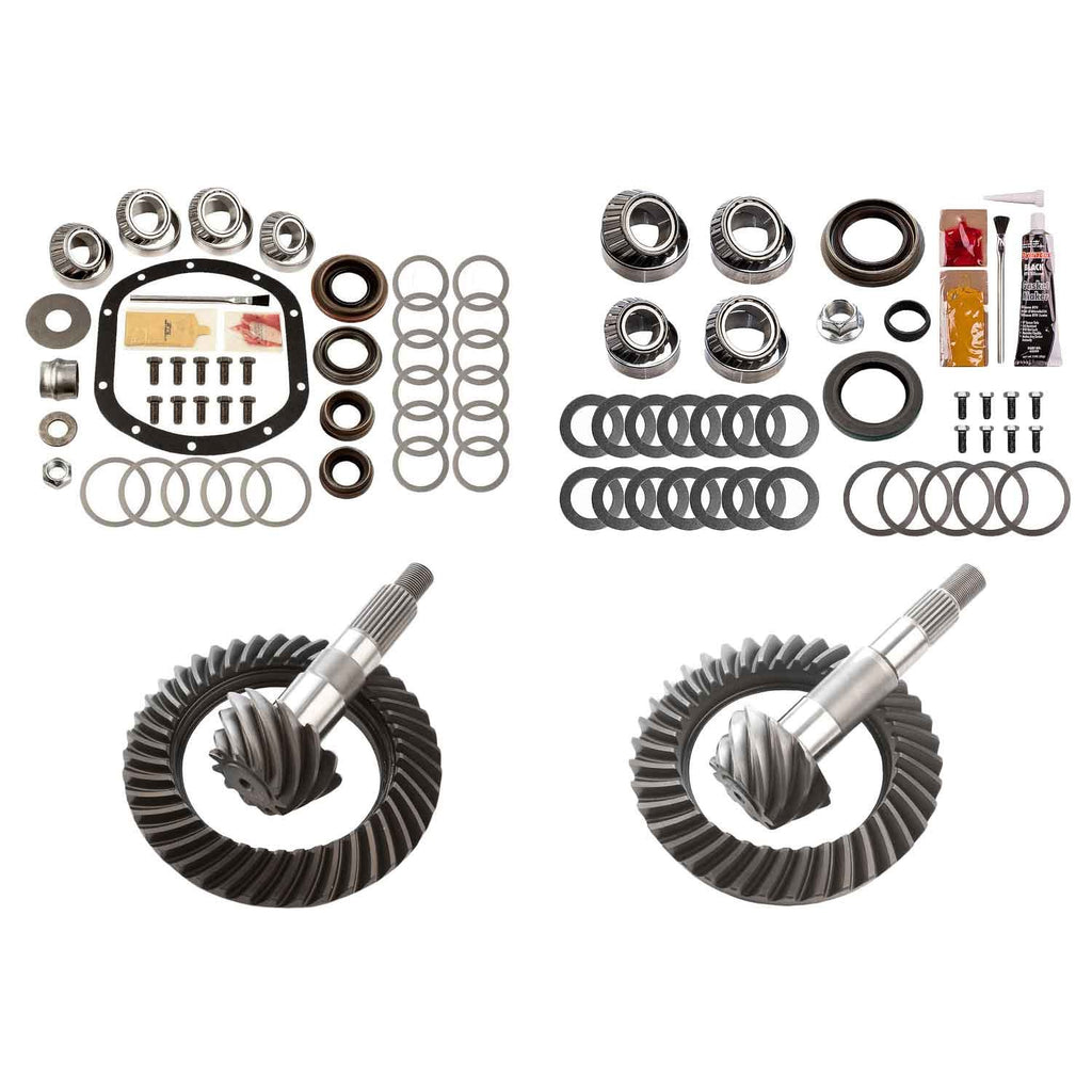 MOTIVE GEAR MGK-110 Motive Gear Dana 30/35 Front and Rear Complete Ring and Pinion Kit with 4.56 Ratio for Jeep TJ Non-Rubicon