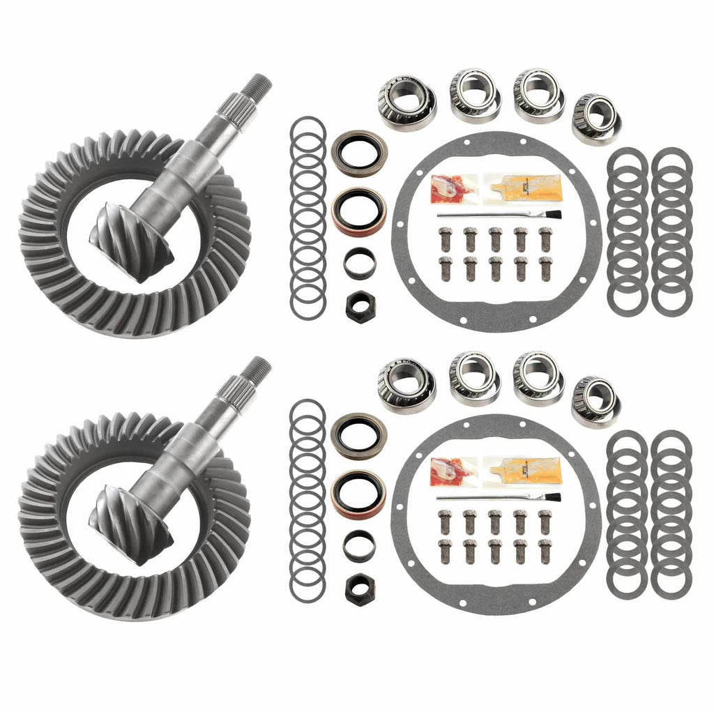 MOTIVE GEAR MGK-213 Motive Gear GM K10 1977-1987 Front & Rear 4.56 Ratio Ring and Pinion Kit with 30 Spline Pinion - GM 8.5 Front and Rear