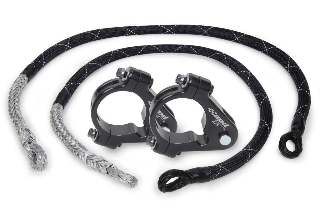MPD RACING 10502 Axle Tether Pair With 2.25in Clamps