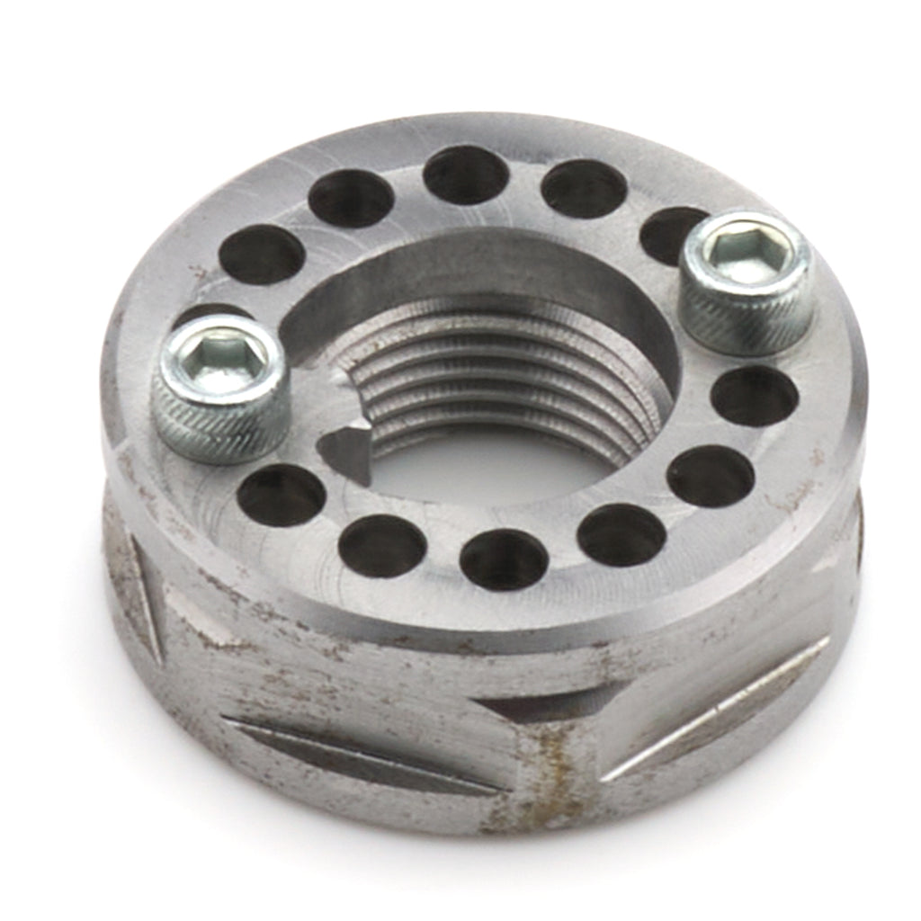 MPD RACING MPD14125 MPD RACING Steel Lock Nut for 14120 Spindle – Durable Keyed Washer with Screws Included