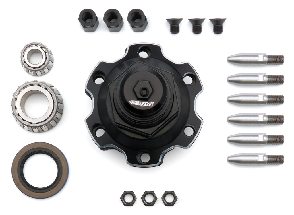 MPD RACING MPD16000 MPD RACING Sprint Front Hub with One Nut Bearings, Seals, and Studs - Part MPD16000