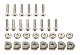 MPD RACING 17008 Brake Rotor Bolt Kit (8) w/Dynamic T-Nuts