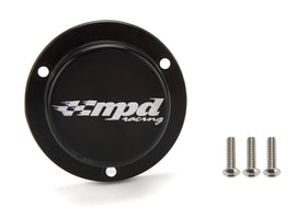MPD RACING 17020 Cap For Six Pin Hubs Black