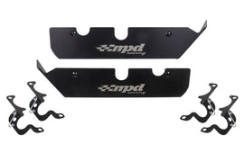 MPD RACING 18001 Spark Plug Guards Complete Set Black
