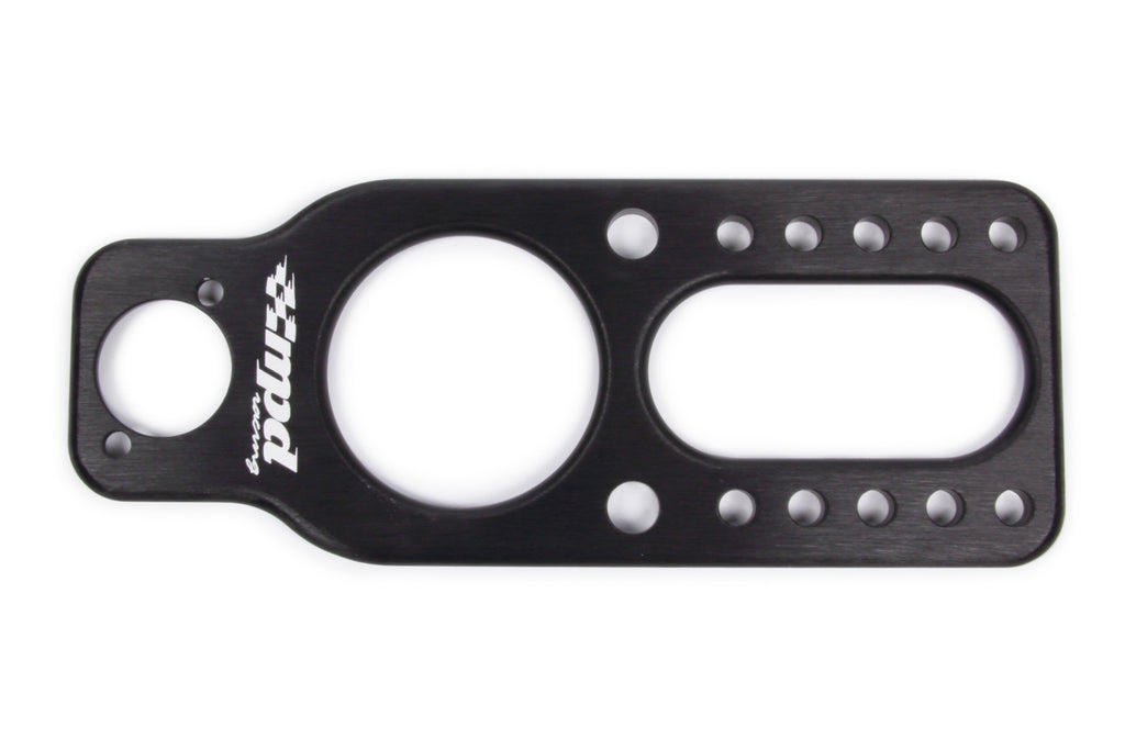 MPD RACING 18820 Upper Steering Mount Blk With Fuel Shutoff Hole