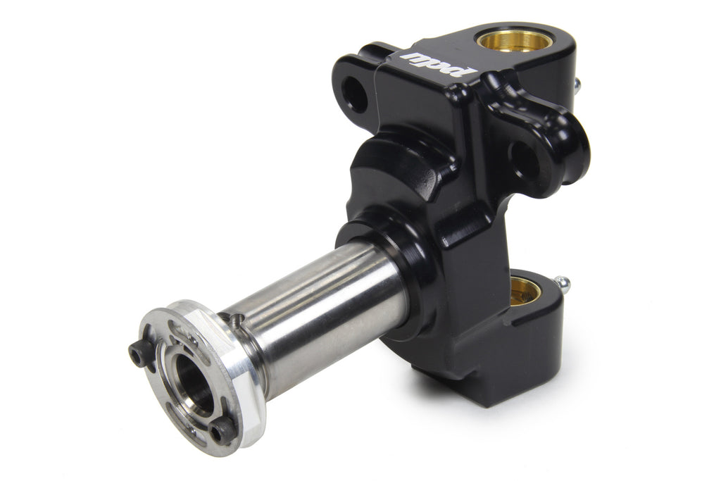 MPD RACING 28414 Midget Billet Spindle RH 2 Ear Ti Shaft Black