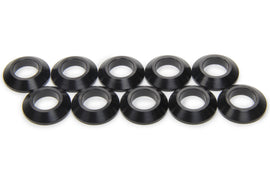 MPD RACING 41006 1in Cone Spacer 10 pack Aluminum - Black