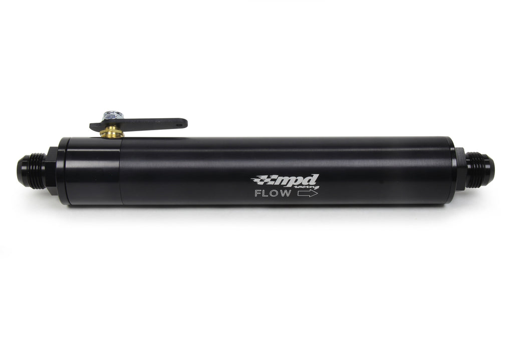 MPD RACING 72412 Fuel Filter -12 With Shut Off 100 Micron SS