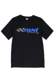 MPD RACING 90100M MPD Black Tee Shirt Medium