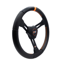 Load image into Gallery viewer, MPI USA MPI-DM3-16-XL MPI USA Dirt Racing 16-Inch Diameter Steering Wheel with 2.25-Inch Dish and XL Black Foam Grip
