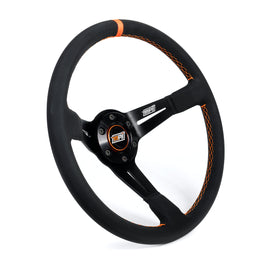 MPI USA MPI-DO-H60-PX Steering Wheel Drift Car 14in Suede