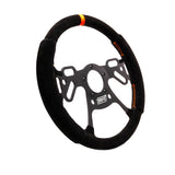MPI USA MPI-DRG2-12 Drag Steering Wheel 12in Suede Pad Switch Holes