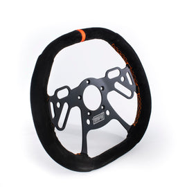 MPI USA MPI-DRG2-13-SQD Steering Wheel Drag Race 13in Square Frame Black