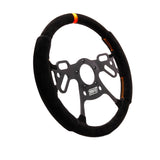 MPI USA MPI-DRG2-13 Drag Steering Wheel 13in Suede Pad Switch Holes
