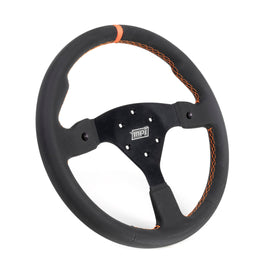 MPI USA MPI-F-14-2B-PX Off Road Steering Wheel 14in Flat Suede
