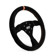 Load image into Gallery viewer, MPI USA MPI-F2-13 Track Day Steering Wheel 13in Flat Suede