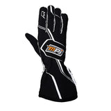 MPI USA MPI-GL-B-S MPI Racing Gloves SFI 3.3/5 Black Small