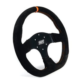 MPI USA MPI-GT2-13 Touring Steering Wheel 13in D Shaped Suede