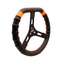 Load image into Gallery viewer, MPI USA MPI-KD2-13 MPI USA Mini Outlaw Dirt Kart Steering Wheel - 13-inch D-Shape with 3-Spoke Design and Black Synthetic Grip
