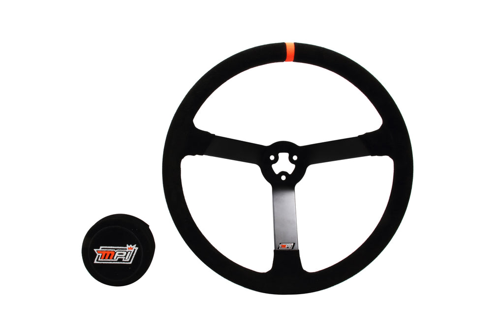 MPI USA MPI-LM-15 15in 3-Bolt Std Steel Wheel Suede Grip