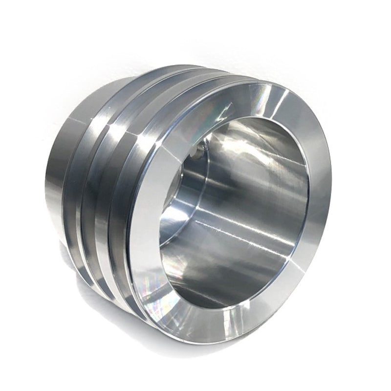 MARCH PERFORMANCE 1593 March Performance Aluminum V-Belt Crankshaft Pulley Kit for Small Block Ford 1965-1969, Part #1593