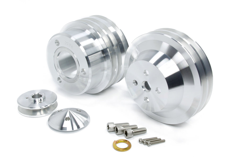 MARCH PERFORMANCE 1595 65-69 Ford SB 3PC 3V Pulley Kit