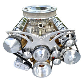 MARCH PERFORMANCE 16030-07 OLDS 350-455 Style Track Pulley System