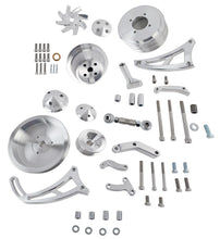 Load image into Gallery viewer, MARCH PERFORMANCE 16065 March Performance Oldsmobile 455 Ultra Serpentine Pulley Kit with Power Steering - Part Number 16065