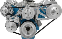 Load image into Gallery viewer, MARCH PERFORMANCE 19030 March Performance Ford FE Ultra Serpentine Pulley Kit with Air Conditioning, 6-Rib Aluminum with Clear Powder Coat, Part Number 19030