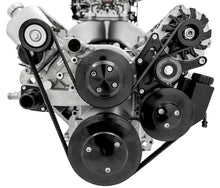 Load image into Gallery viewer, MARCH PERFORMANCE 20085-08 March Performance Chevy LS1-LS7 Pro-Track Serpentine Pulley Kit with Aluminum and Clear Powder Coat Finish