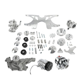 MARCH PERFORMANCE 21525 March Performance Cadillac V8 Style Track Serpentine Pulley Kit (Part #21525)