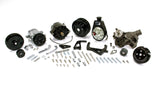 MARCH PERFORMANCE 21690-08 SBC Sport Track Pulley System LWP Black